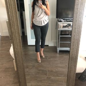 AX ARMANI EXCHANGE gray dress pants